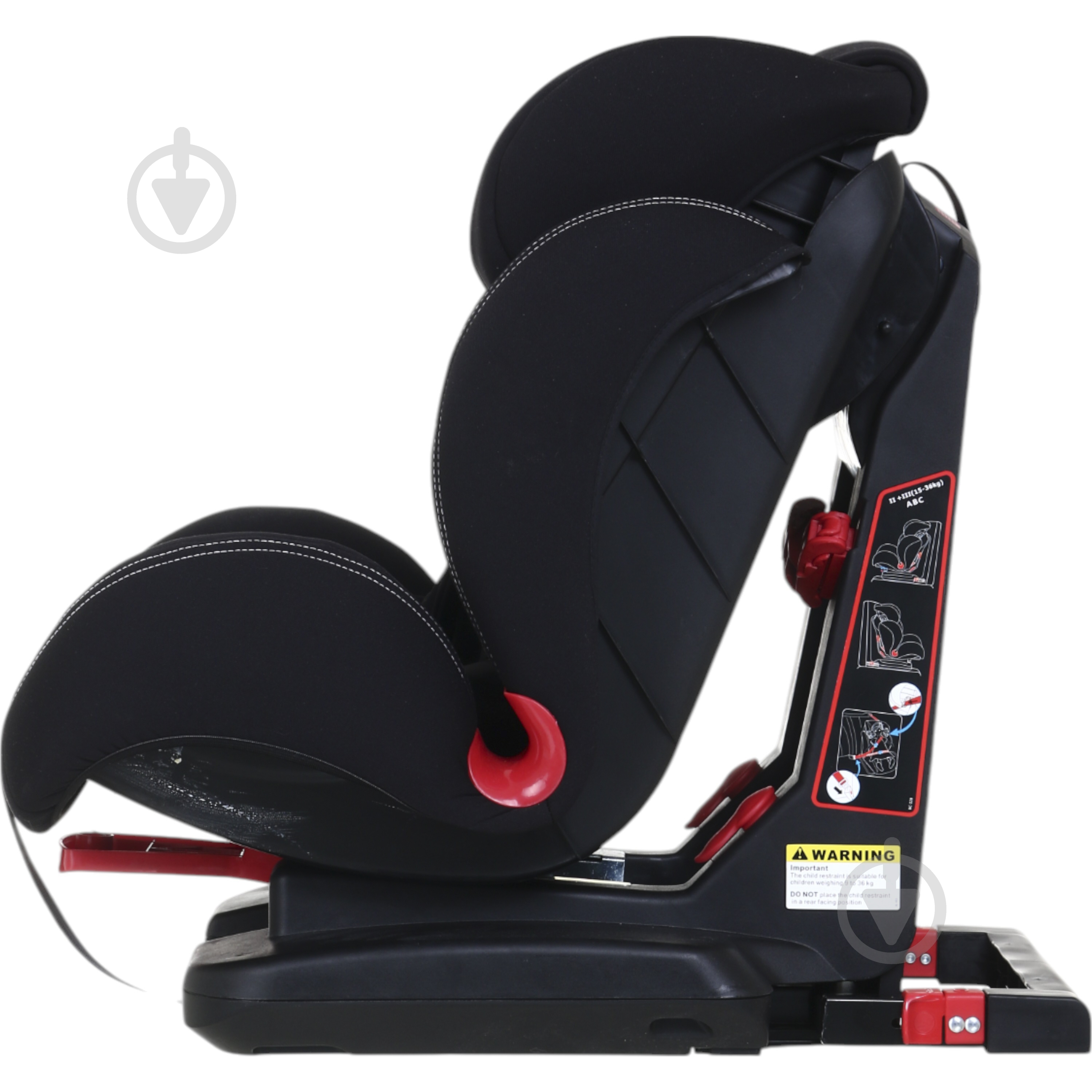Автокресло Eternal Shield Tank II KS02 с isofix черный - фото 6
