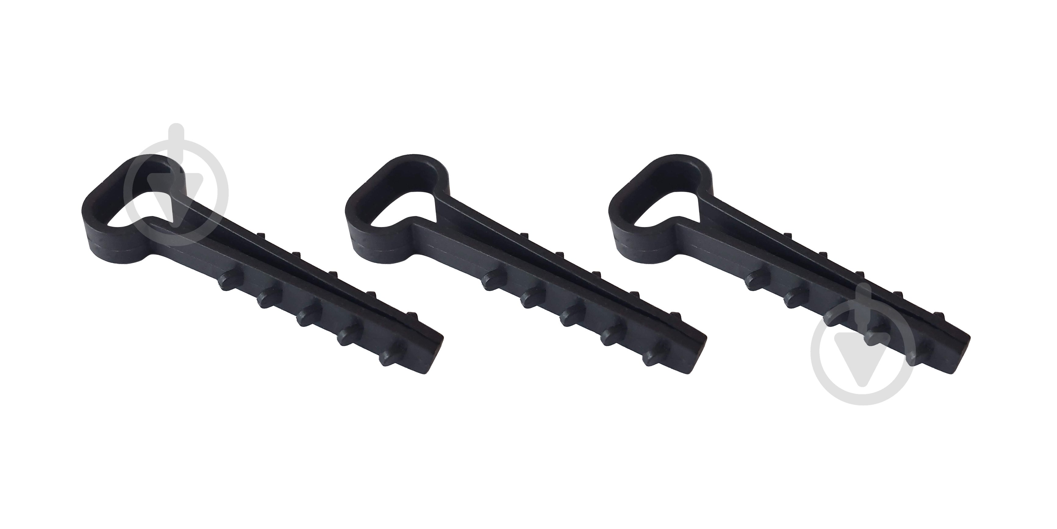 Дюбель-елка плоский Expert 12х5 мм черный - фото 1