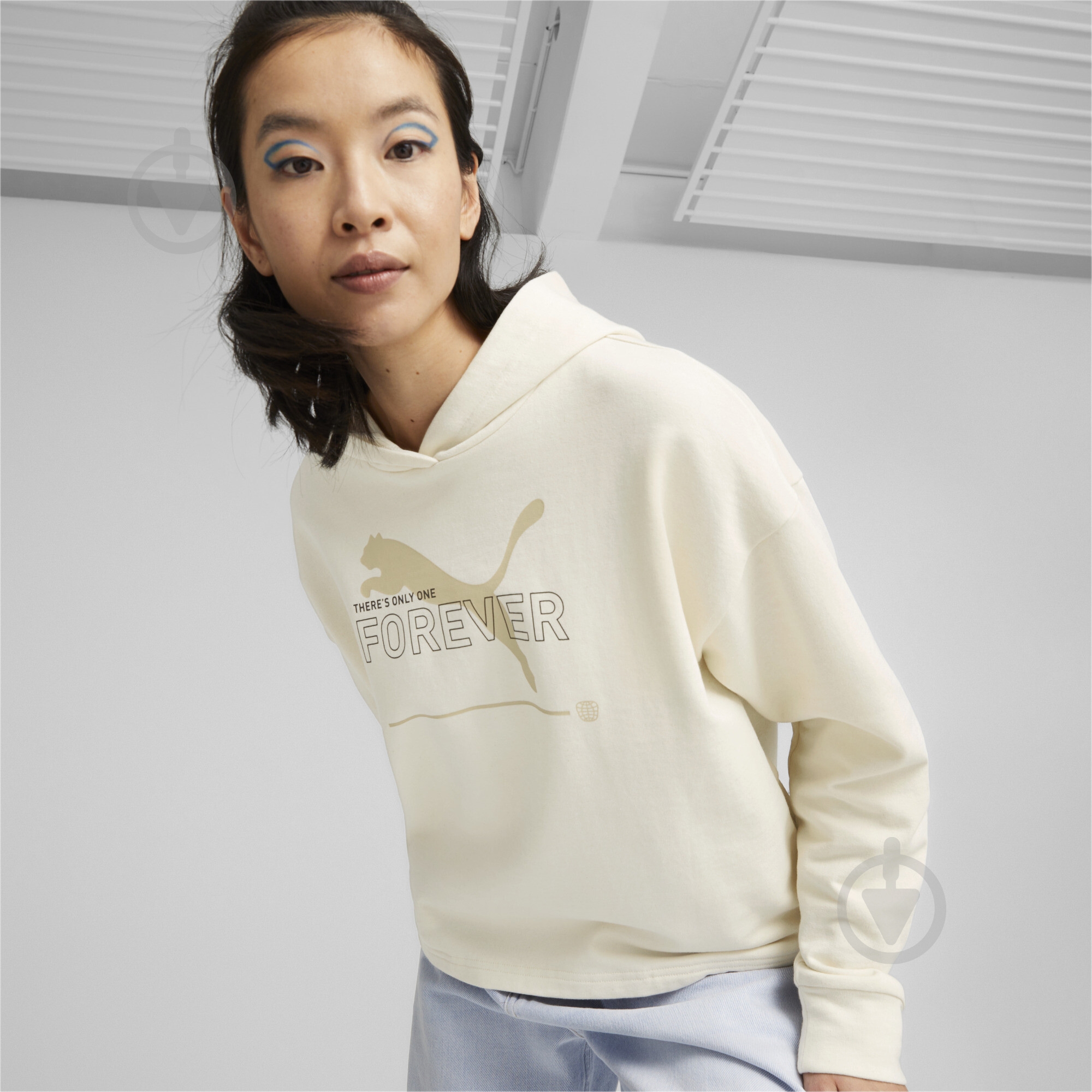Джемпер Puma ESS+ BETTER HOODIE TR 67329899 р.L бежевый - фото 3
