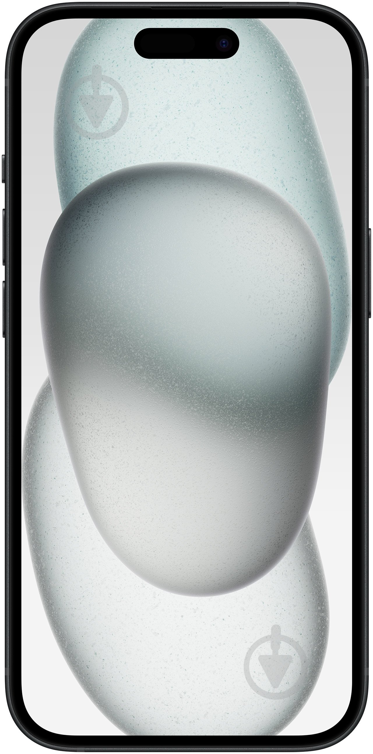 Смартфон Apple iPhone 15 256GB Black (MTP63RX/A) - фото 2