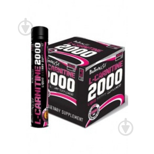 Карнитин BioTechUSA L-Carnitine ampule 2000 25 мл - фото 1