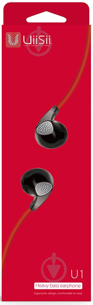 Наушники UiiSii U1 red (790047) - фото 4
