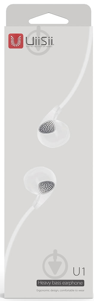 Наушники UiiSii U1 white (790048) - фото 5