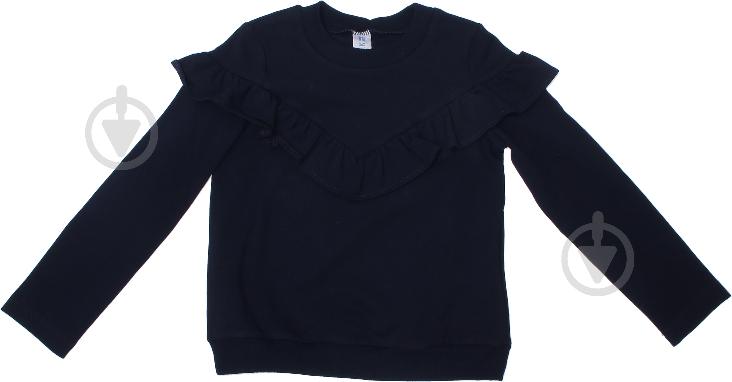 Реглан для девочки Luna Kids 4623/1 р.134 синий - фото 1 Реглан для девочки Luna Kids 4623/1 р.134 синий - фото 1