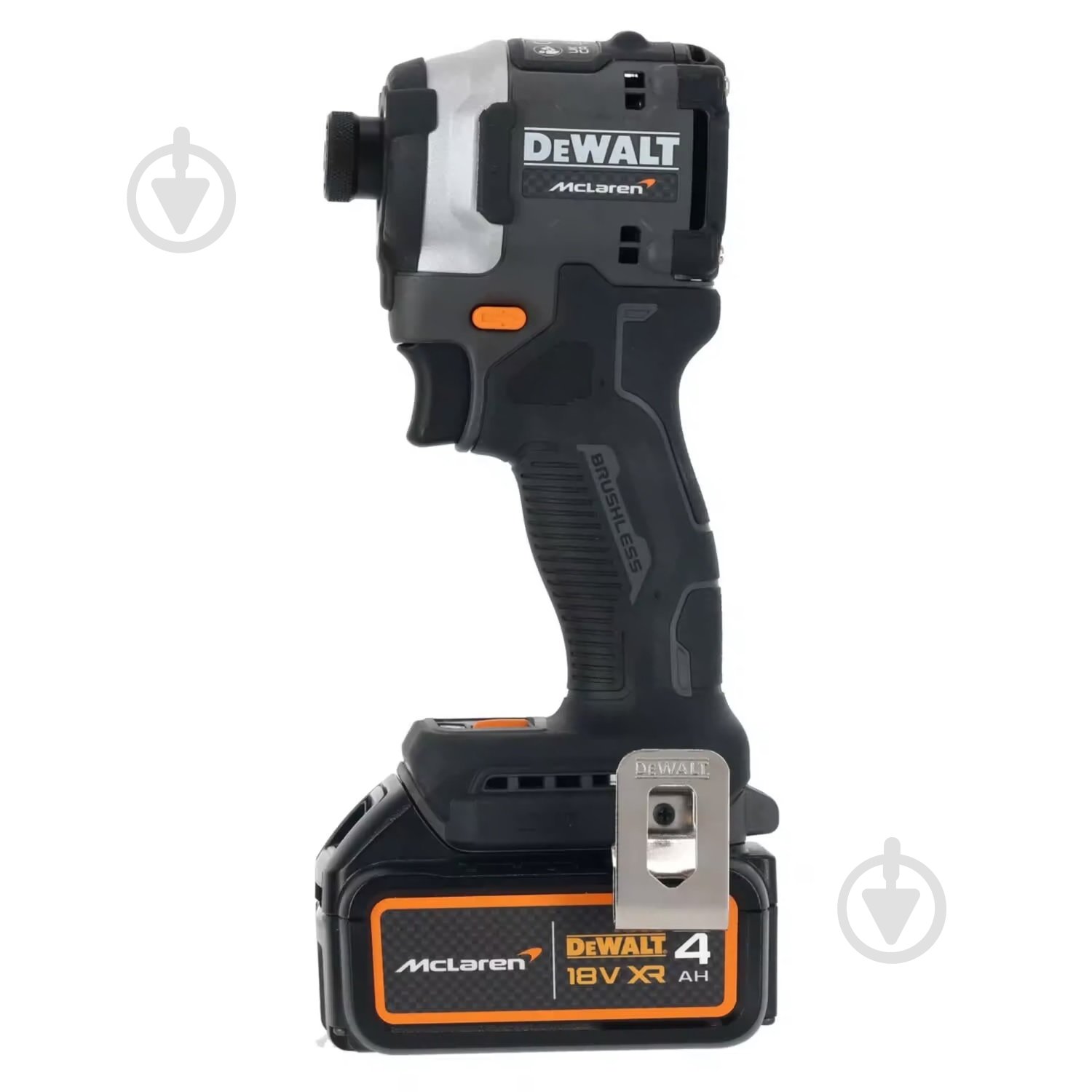 Шуруповерт ударный аккумуляторный DeWalt McLaren F1 TEAM LIMITED EDITION DCF85MM2T - фото 3 Шуруповерт ударный аккумуляторный DeWalt McLaren F1 TEAM LIMITED EDITION DCF85MM2T - фото 3