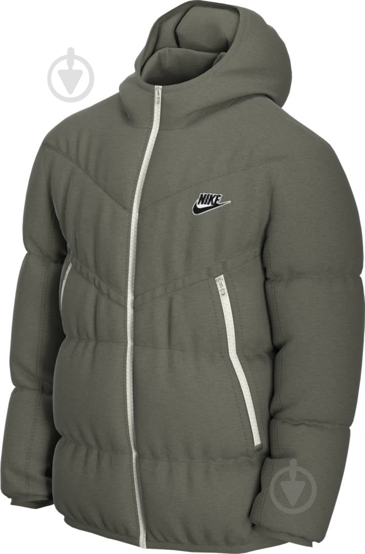 Куртка чоловіча зимова Nike M NSW DWN FIL WR JKT SHLD CU4404-380 р.XL зелена - фото 1