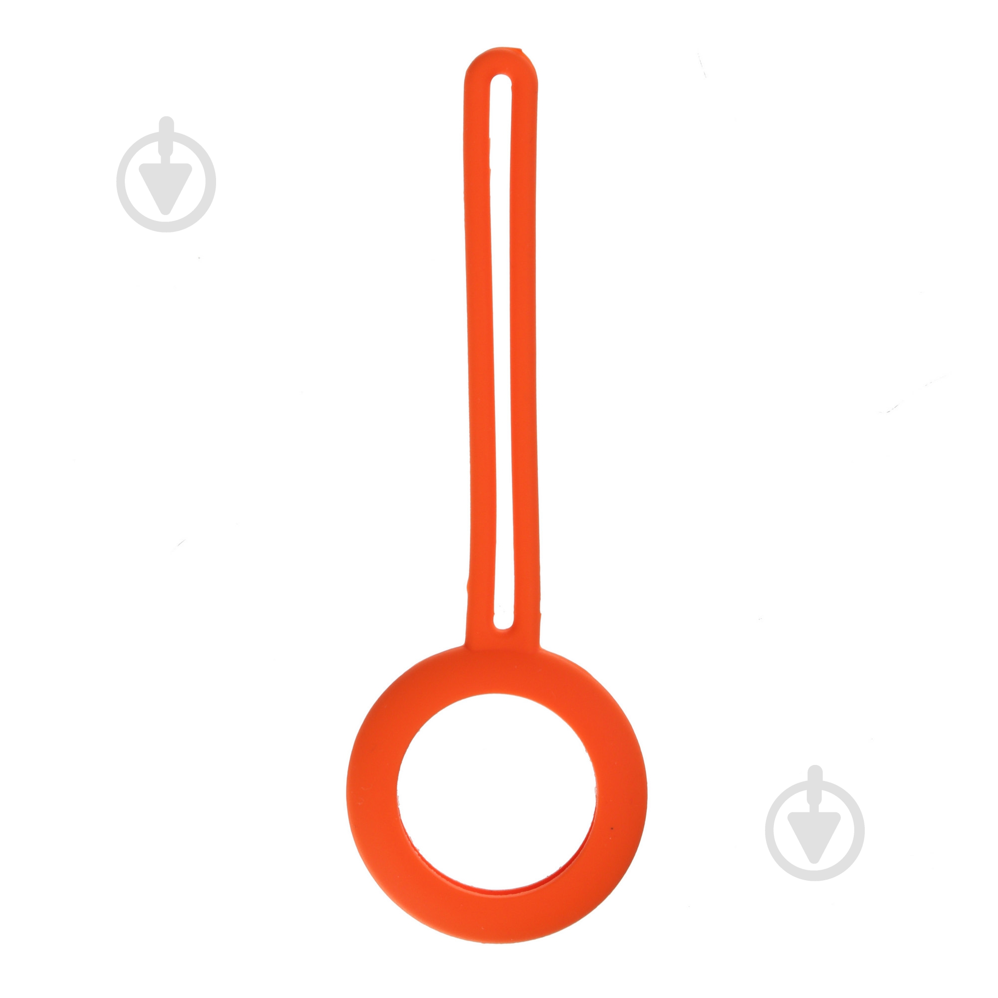 Чохол-брелок Armorstandart для AirTag Silicone Long Loop Open Orange (ARM59164) - фото 1