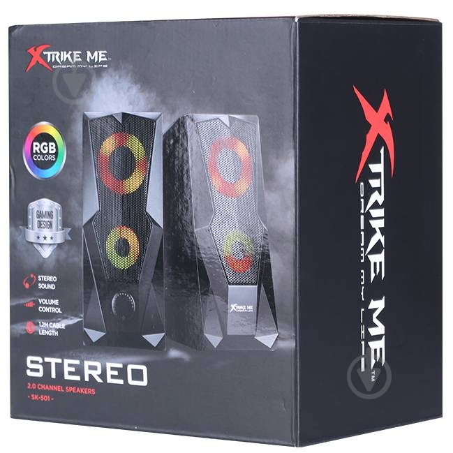 Акустическая система Xtrike SK-501 2.0 black - фото 5 Акустическая система Xtrike SK-501 2.0 black - фото 5