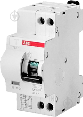 Дифференциальный автомат  ABB DS 951 AC-C40 0,03 A 16021419 - фото 1