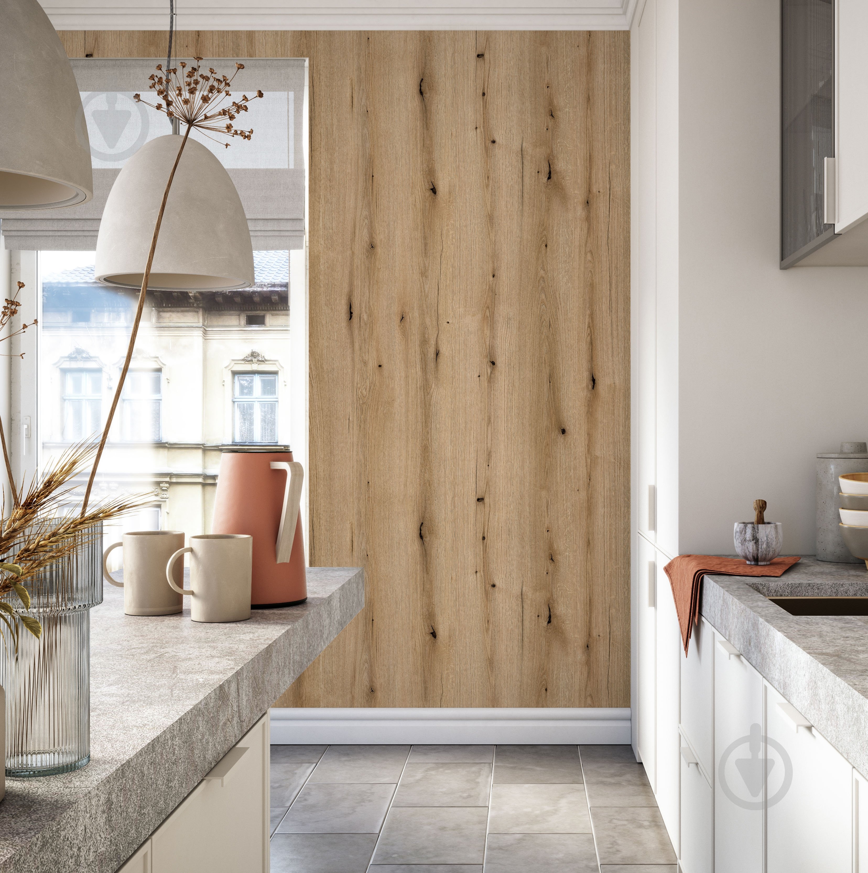 Панель SPC Rocko Wood Coast Evoke Oak 2800x1230x4 мм (K365) - фото 1
