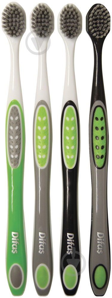 Зубная щетка Difas PRO-CLINIC BAMBOO CHARCOAL в ассортименте мягкая - фото 6 Зубная щетка Difas PRO-CLINIC BAMBOO CHARCOAL в ассортименте мягкая - фото 6
