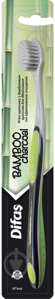 Зубная щетка Difas PRO-CLINIC BAMBOO CHARCOAL в ассортименте мягкая - фото 9 Зубная щетка Difas PRO-CLINIC BAMBOO CHARCOAL в ассортименте мягкая - фото 9