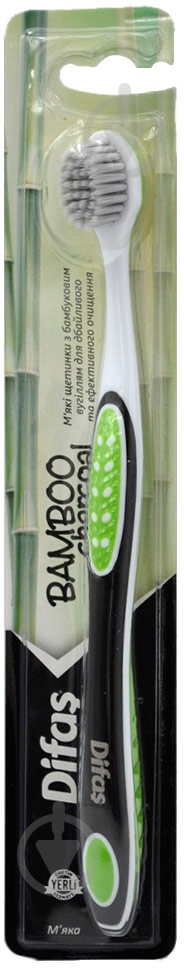 Зубная щетка Difas PRO-CLINIC BAMBOO CHARCOAL в ассортименте мягкая - фото 10 Зубная щетка Difas PRO-CLINIC BAMBOO CHARCOAL в ассортименте мягкая - фото 10