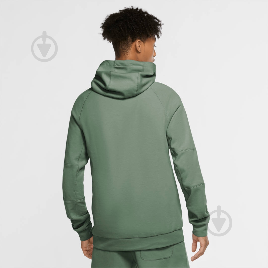Джемпер Nike M NSW MODERN HOODIE FZ FLC CU4455-353 р. XL оливковий - фото 5