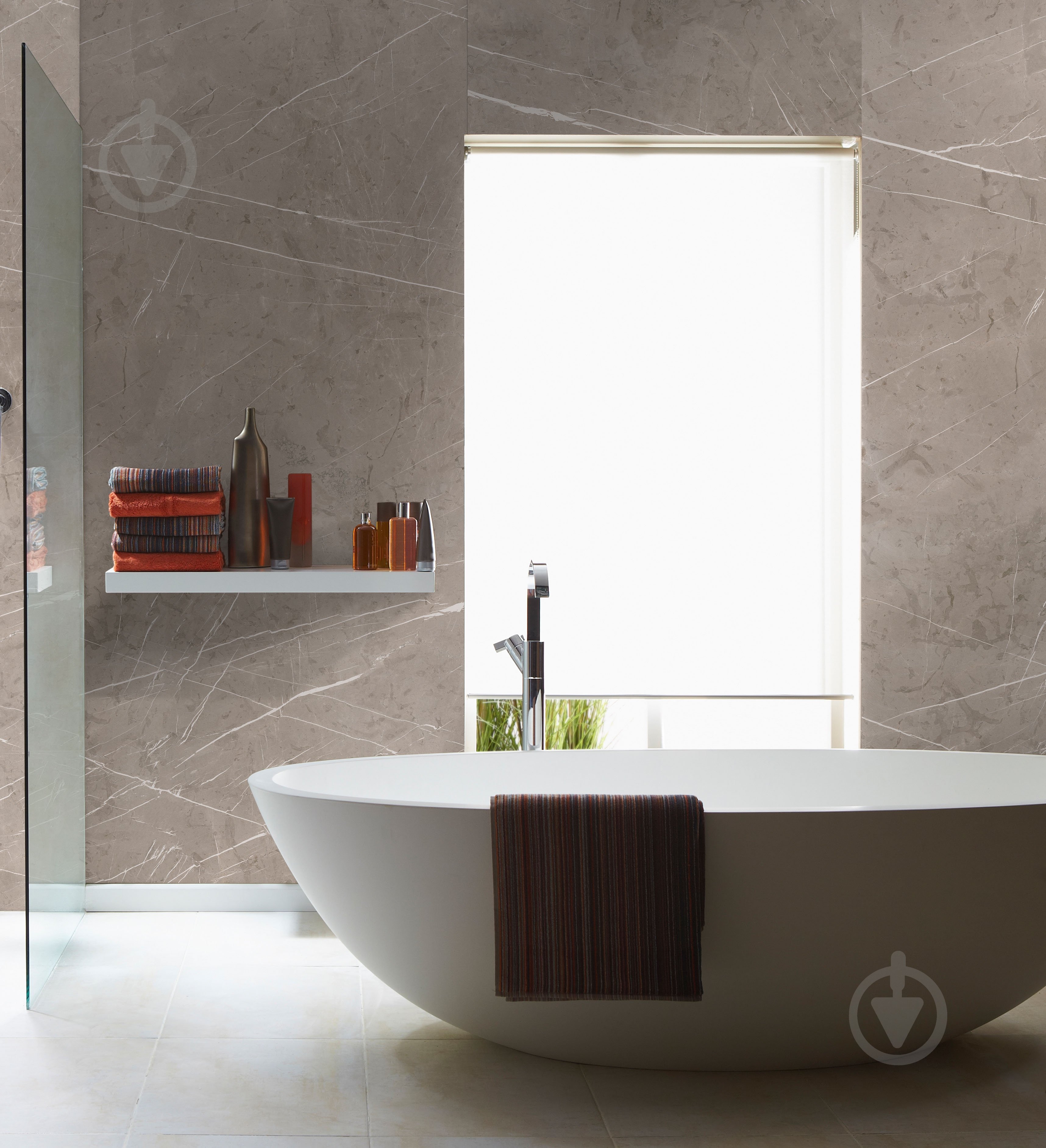 Панель SPC Rocko Stones Beige Pietra Marble 2800x1230x4 мм (K024) - фото 1
