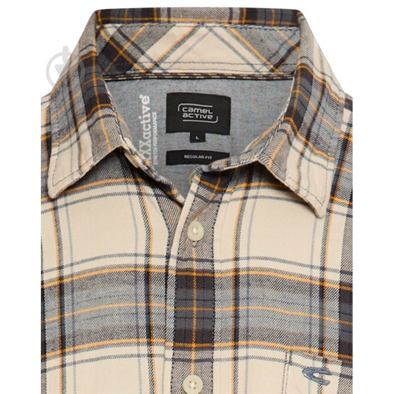 Рубашка Camel Active Longsleeve Shirt 409146-6S46-11 р. XXL мульти - фото 4