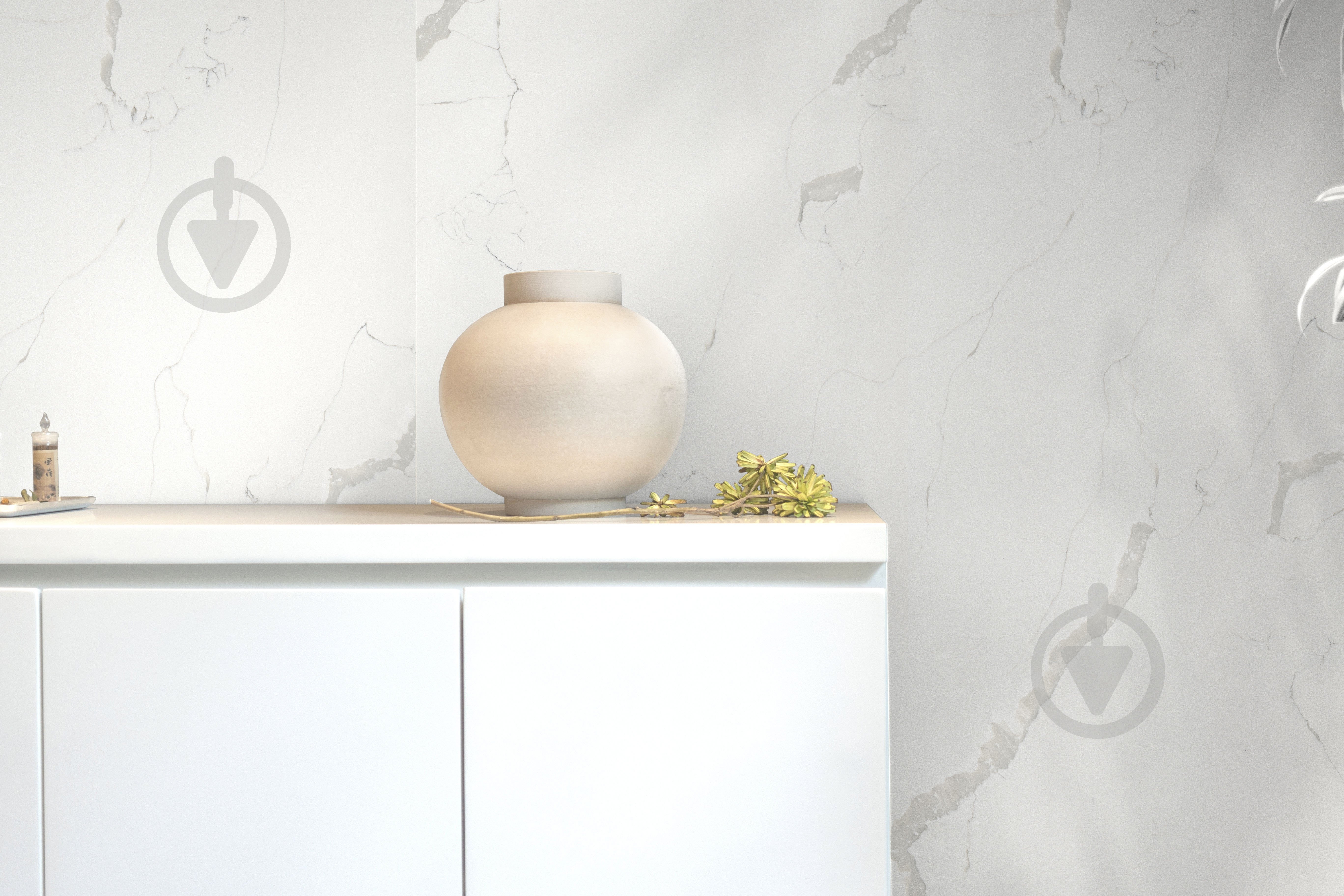 Панель SPC Rocko Stones Statuario 2800x1230x4 мм (R101) - фото 3