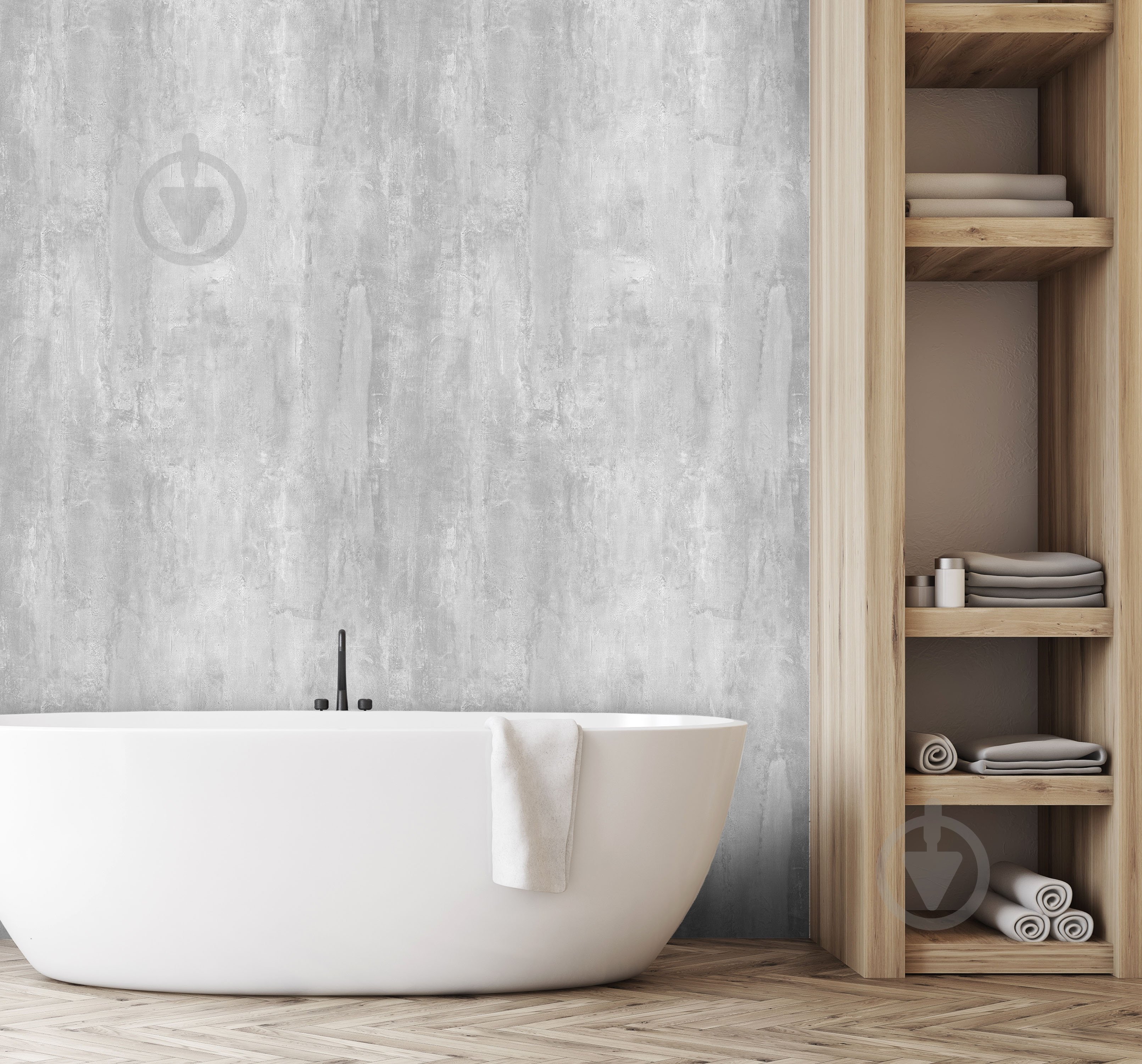 Панель SPC Rocko Stones Brooklyn Grey 2800x1230x4 мм (R115) - фото 2