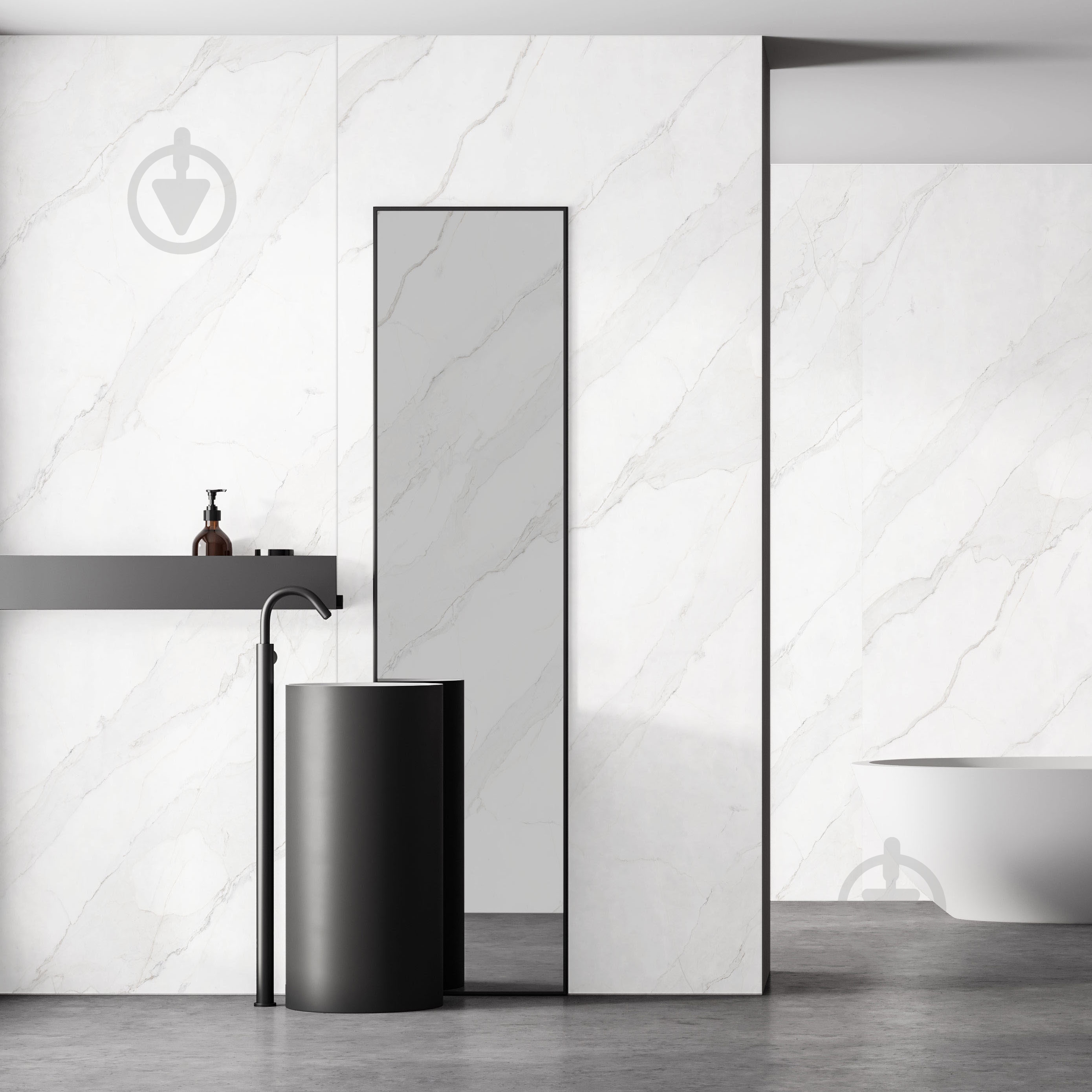 Панель SPC Rocko Stones Calacatta Olympus 2800x1230x4 мм (К551) - фото 1