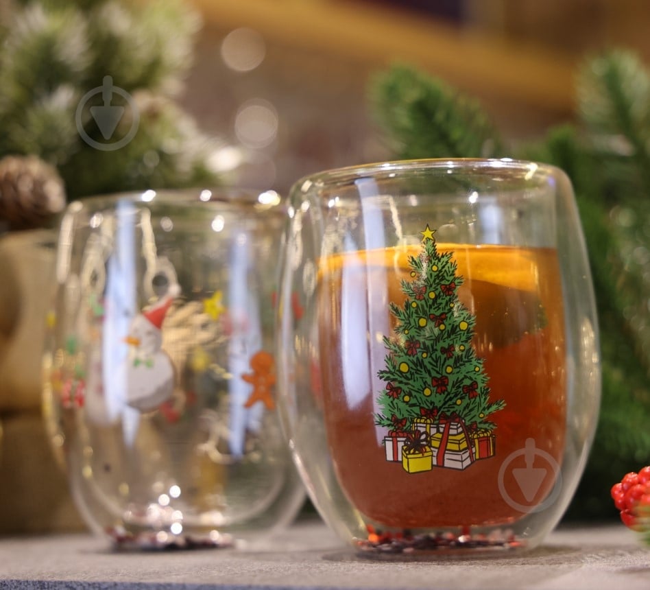 Набір чашок Vittora Зимові розваги 350 мл 2 шт. VT-5415-350 - фото 7 Набір чашок Vittora Зимові розваги 350 мл 2 шт. VT-5415-350 - фото 7