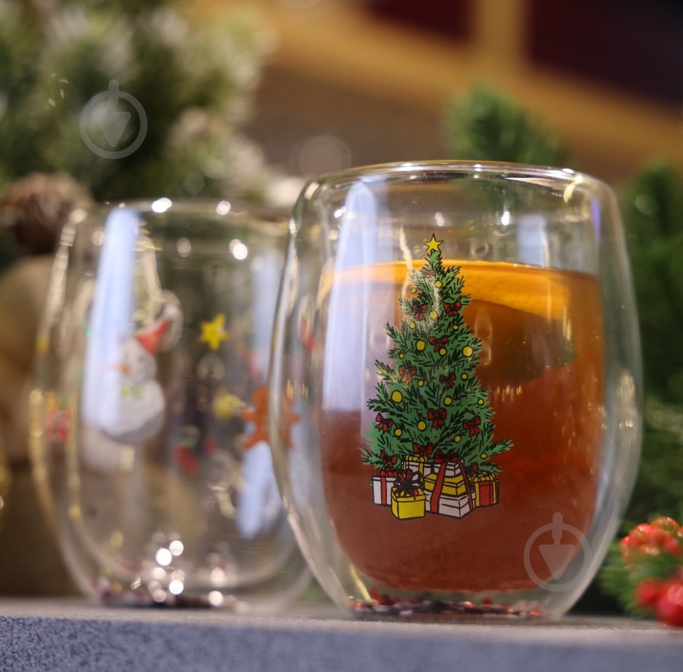 Набір чашок Vittora Зимові розваги 350 мл 2 шт. VT-5415-350 - фото 2 Набір чашок Vittora Зимові розваги 350 мл 2 шт. VT-5415-350 - фото 2