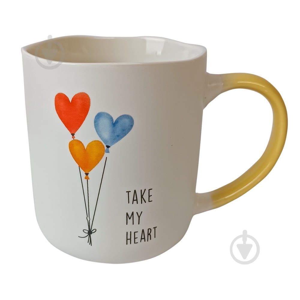 Чашка Vittora Яскраві серця 385 мл - фото 3 Чашка Vittora Яскраві серця 385 мл - фото 3