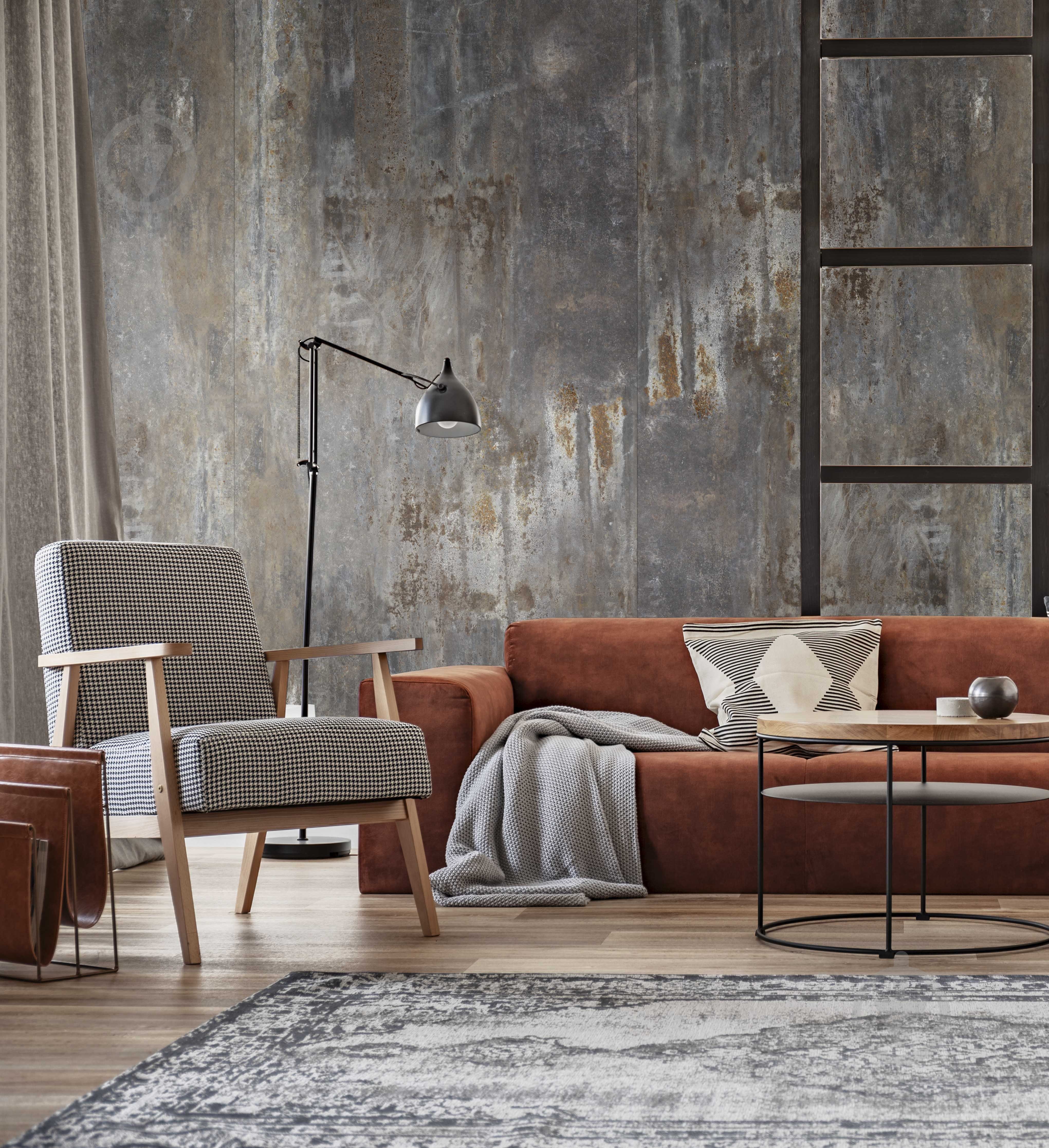 Панель SPC Rocko Metal Native Steel 2800x1230x4 мм (R120) - фото 1