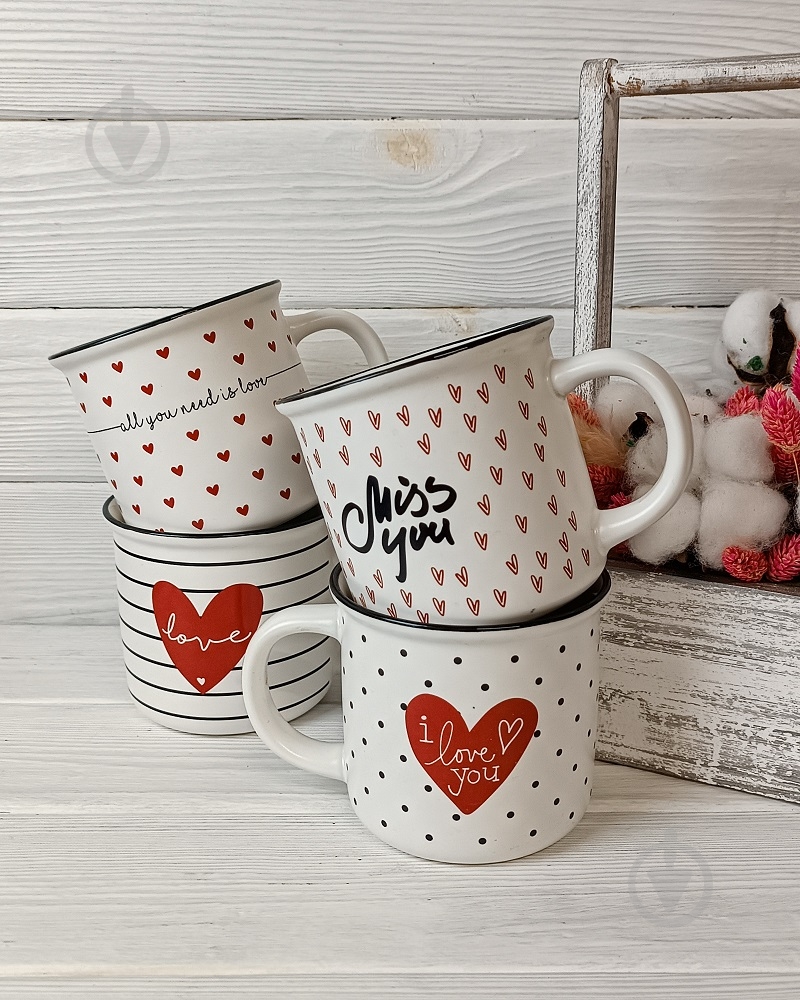 Чашка Vittora Ритм любви 355 мл - фото 2 Чашка Vittora Ритм любви 355 мл - фото 2