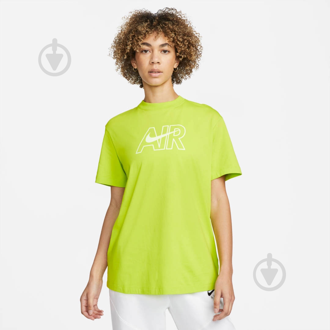 Футболка Nike DN5800-321 р.S зеленый - фото 1 Футболка Nike DN5800-321 р.S зеленый - фото 1