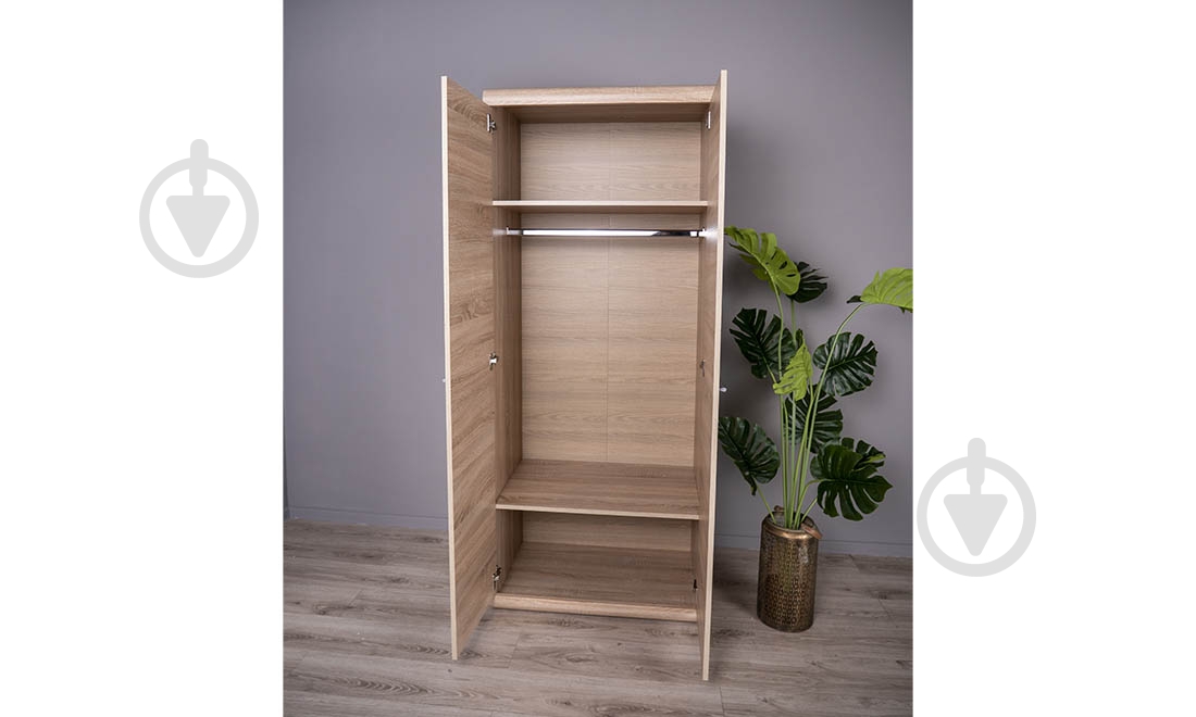 Шкаф FRISCO Линк 1940х800х540 мм дуб светлый - фото 5