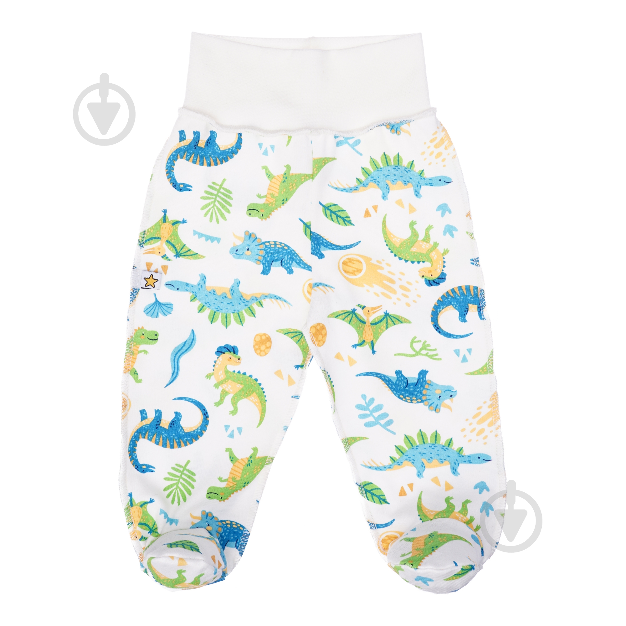 Ползунки ТМ Софія Dinos 56 мульти 152156 - фото 1 Ползунки ТМ Софія Dinos 56 мульти 152156 - фото 1