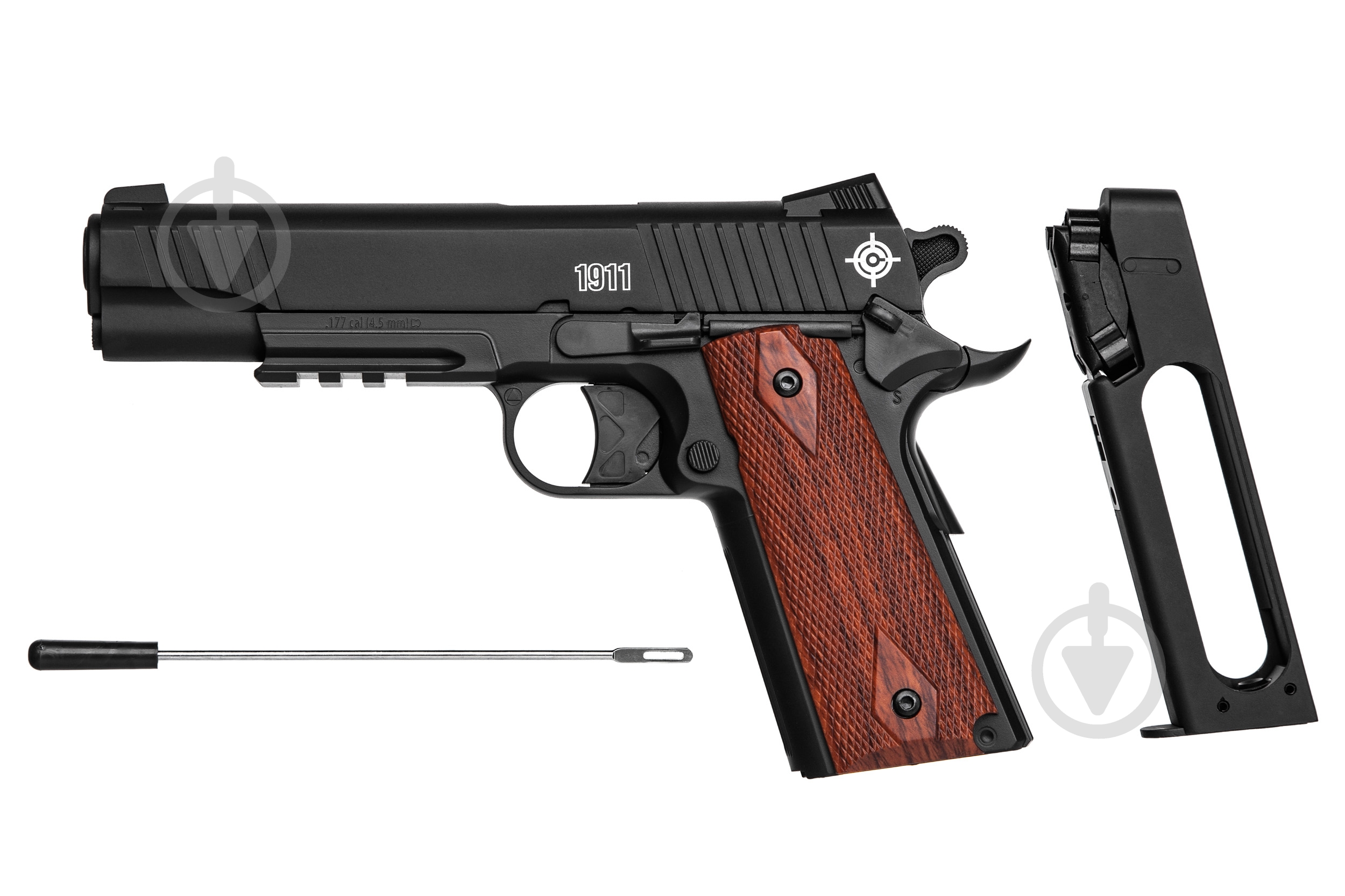 Пневматический пистолет Crosman C1911B - фото 3 Пневматический пистолет Crosman C1911B - фото 3
