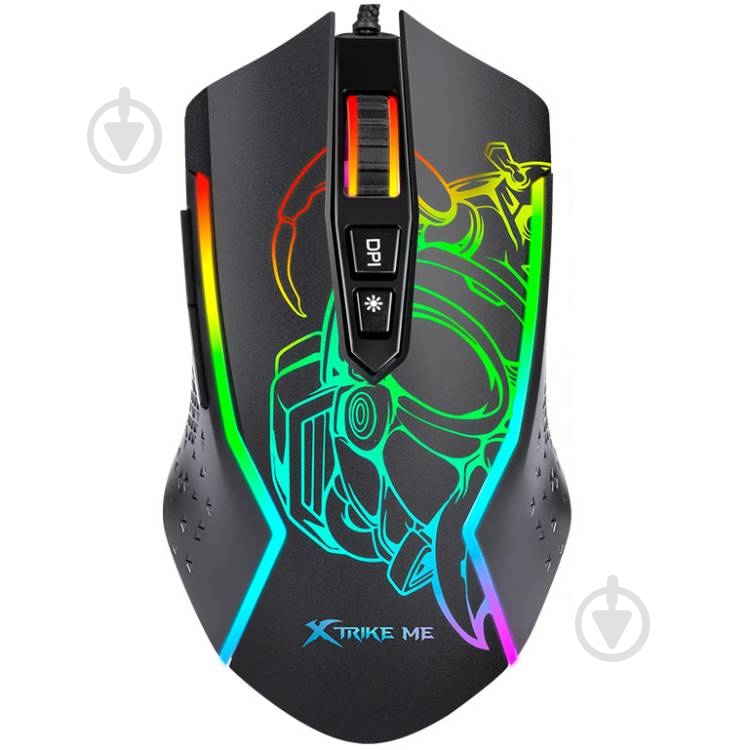Мышь Xtrike ME black (GM-327) - фото 1