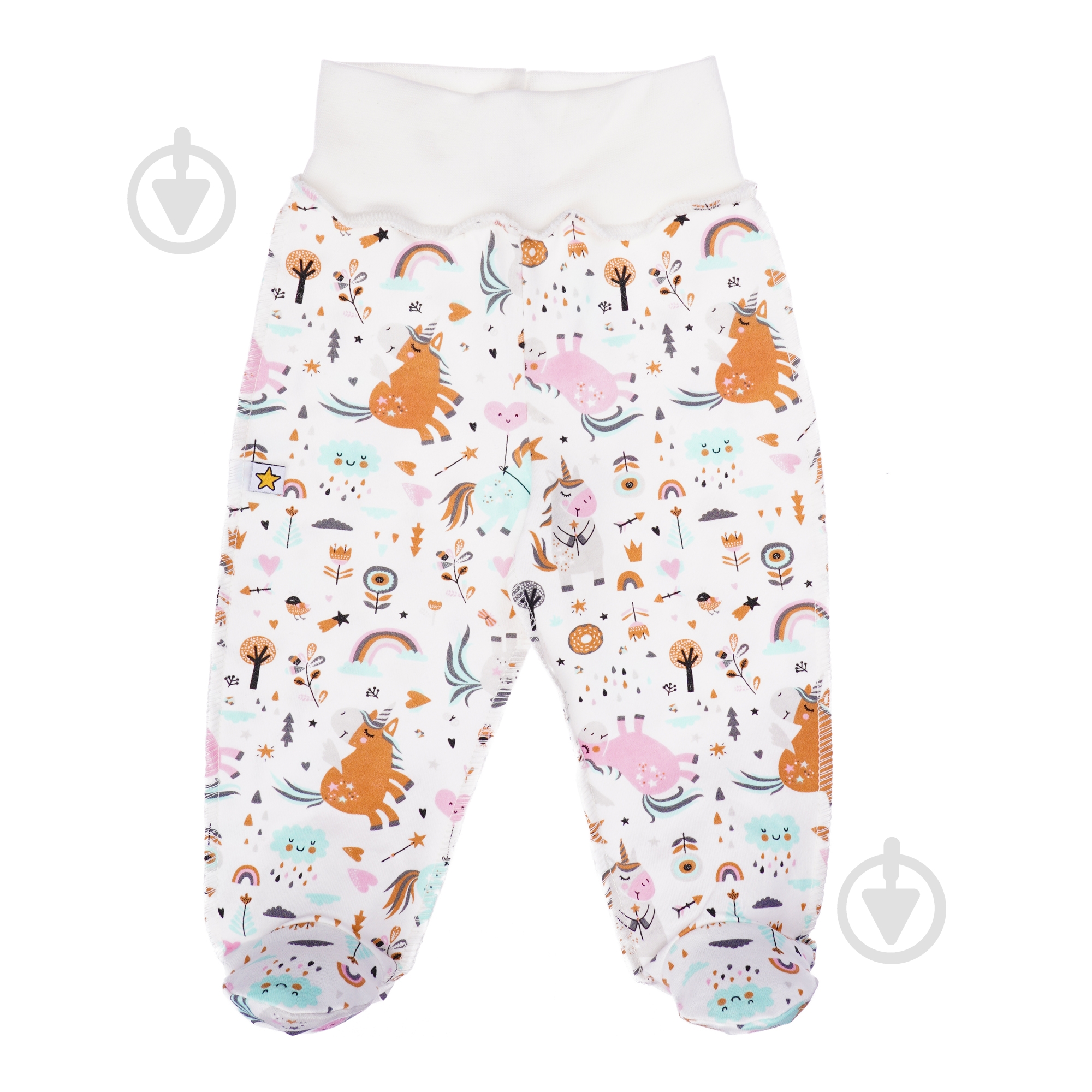 Ползунки ТМ Софія Unicorns 62 мульти 162162 - фото 1