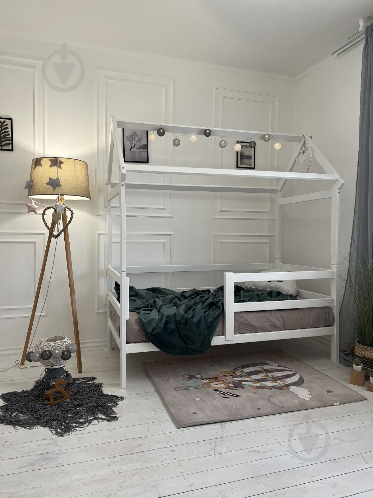 Кровать Goydalka Terry 80x190 см белый - фото 1 Кровать Goydalka Terry 80x190 см белый - фото 1