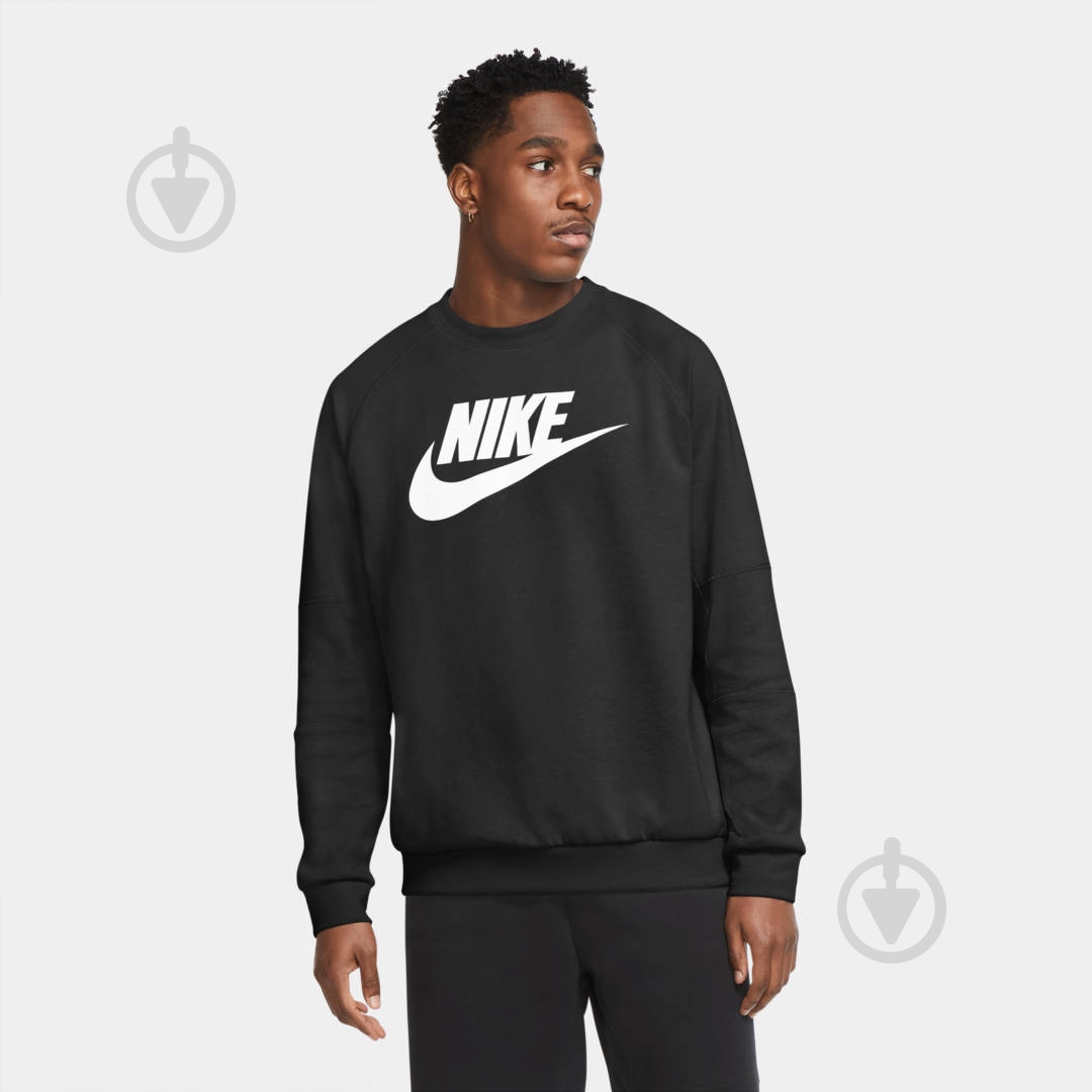 Світшот Nike M NSW MODERN CRW FLC HBR CU4473-010 р. L чорний - фото 4