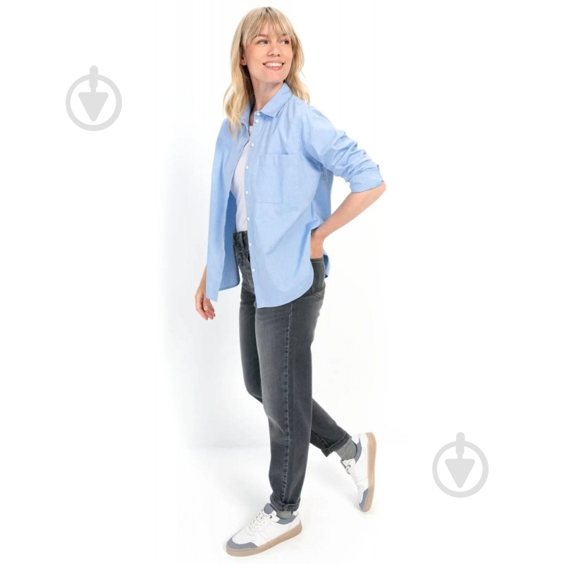 Сорочка Camel Active Blouse 309722-9S94-41 р. XS блакитний - фото 3 Сорочка Camel Active Blouse 309722-9S94-41 р. XS блакитний - фото 3