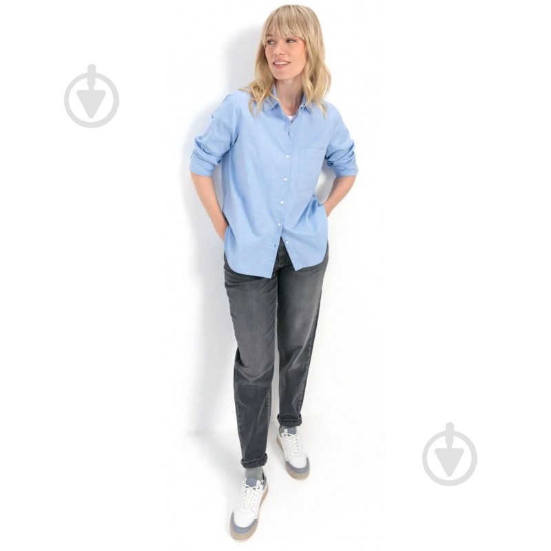 Сорочка Camel Active Blouse 309722-9S94-41 р. XS блакитний - фото 4 Сорочка Camel Active Blouse 309722-9S94-41 р. XS блакитний - фото 4