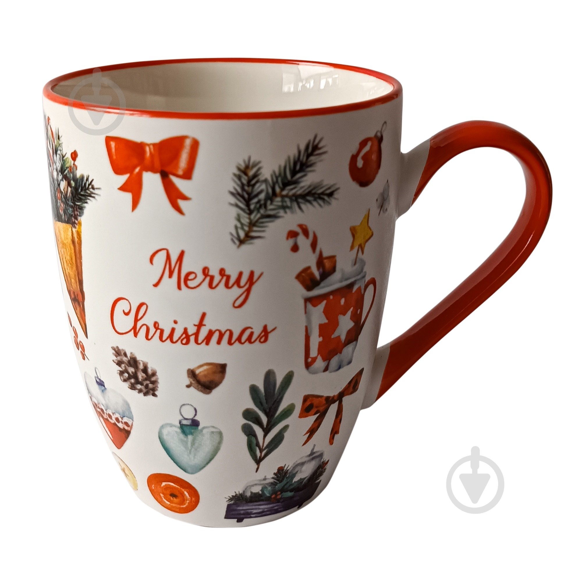Чашка Vittora Рождественский переполох 340 мл - фото 5