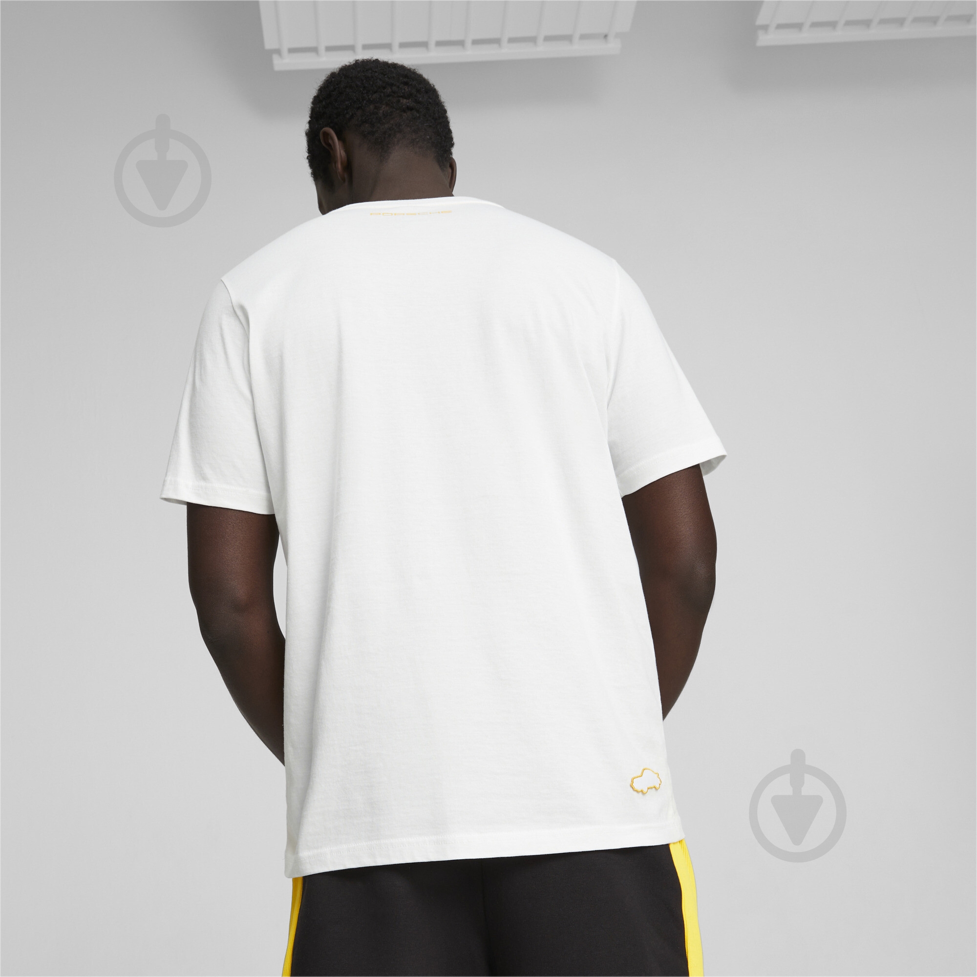 Футболка Puma PL LOGO TEE 53823607 р.M белый - фото 4