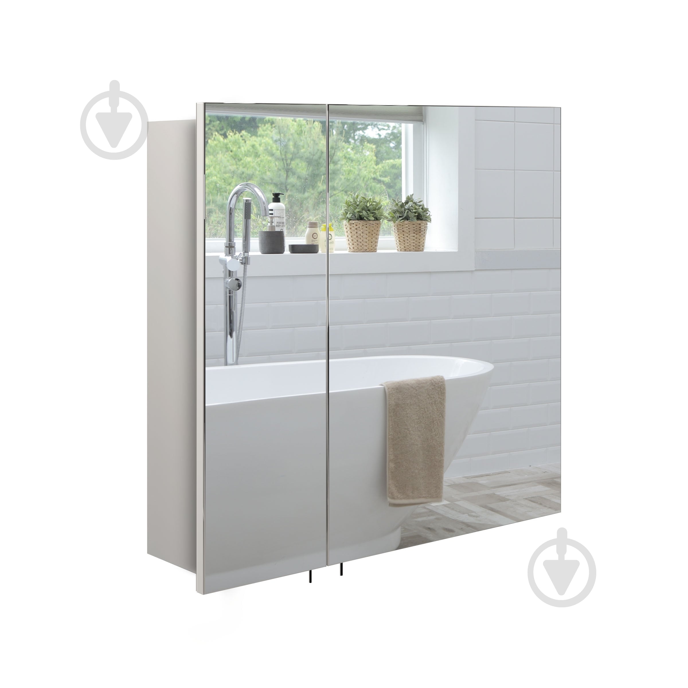 Зеркальный шкаф Мойдодыр ЗШ-70 - фото 1