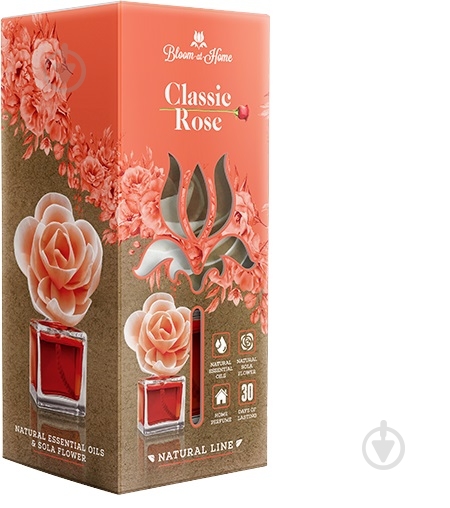 Аромадифузор Elix квітка з солі Classic Rose 100 мл - фото 2