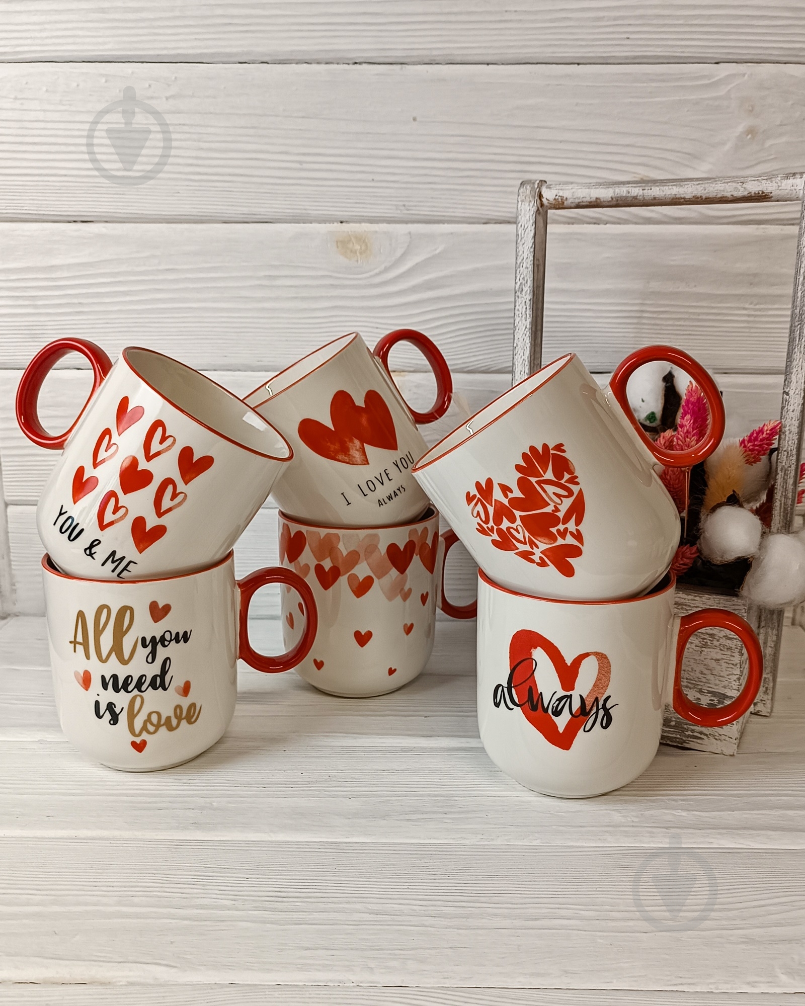 Чашка Vittora Шалене кохання 330 мл - фото 7