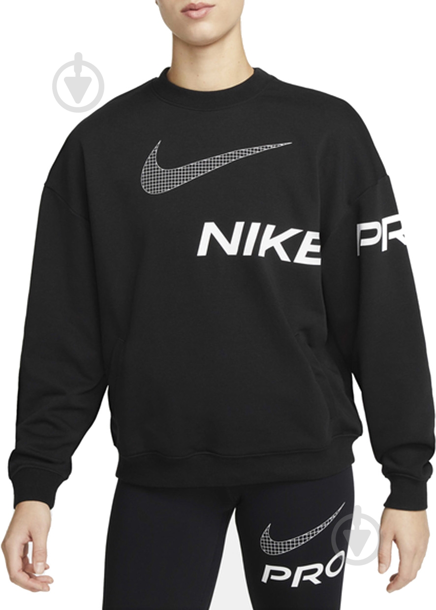Джемпер Nike DX0074-010 р.L чорний - фото 1
