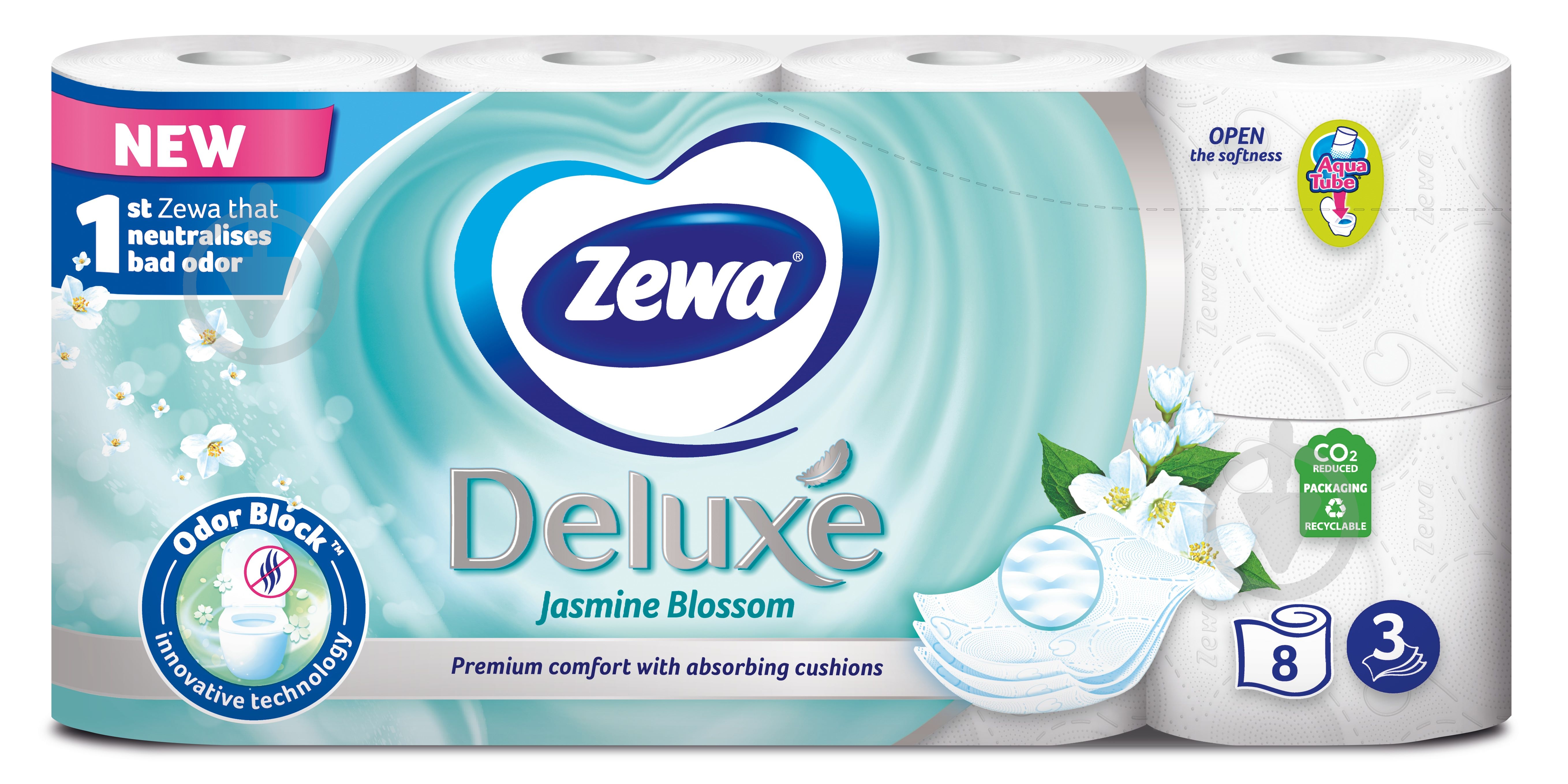 あ*こ様 ハエトリソウ　ジップ　ウワバミセット ᐉ Туалетний папір Zewa Deluxe жасмин тришаровий 8 шт. • Краща