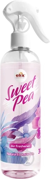 Освіжувач повітря Elix Mist Sweet Pea спрей 300 мл - фото 1 Освіжувач повітря Elix Mist Sweet Pea спрей 300 мл - фото 1