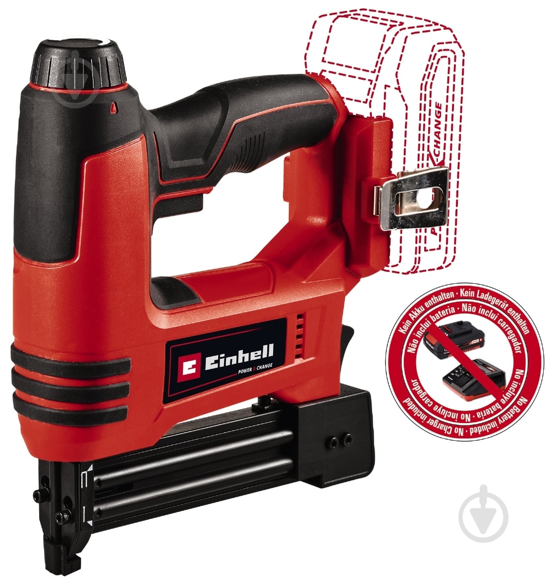 Степлер акумуляторний Einhell TE-CN 18 Li - Solo 4257790 - фото 1 Степлер акумуляторний Einhell TE-CN 18 Li - Solo 4257790 - фото 1