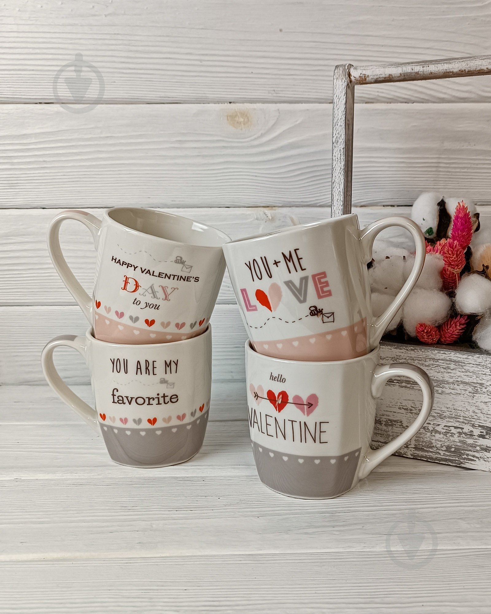 Чашка Vittora Валентинка 300 мл - фото 6