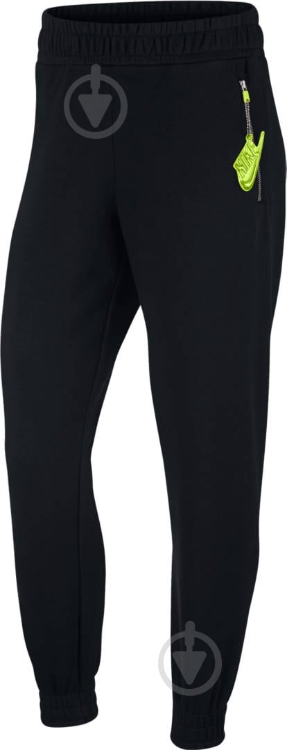 Брюки Nike W NSW AIR PANT 7/8 BB FLC CU5510-011 р. M черный - фото 1