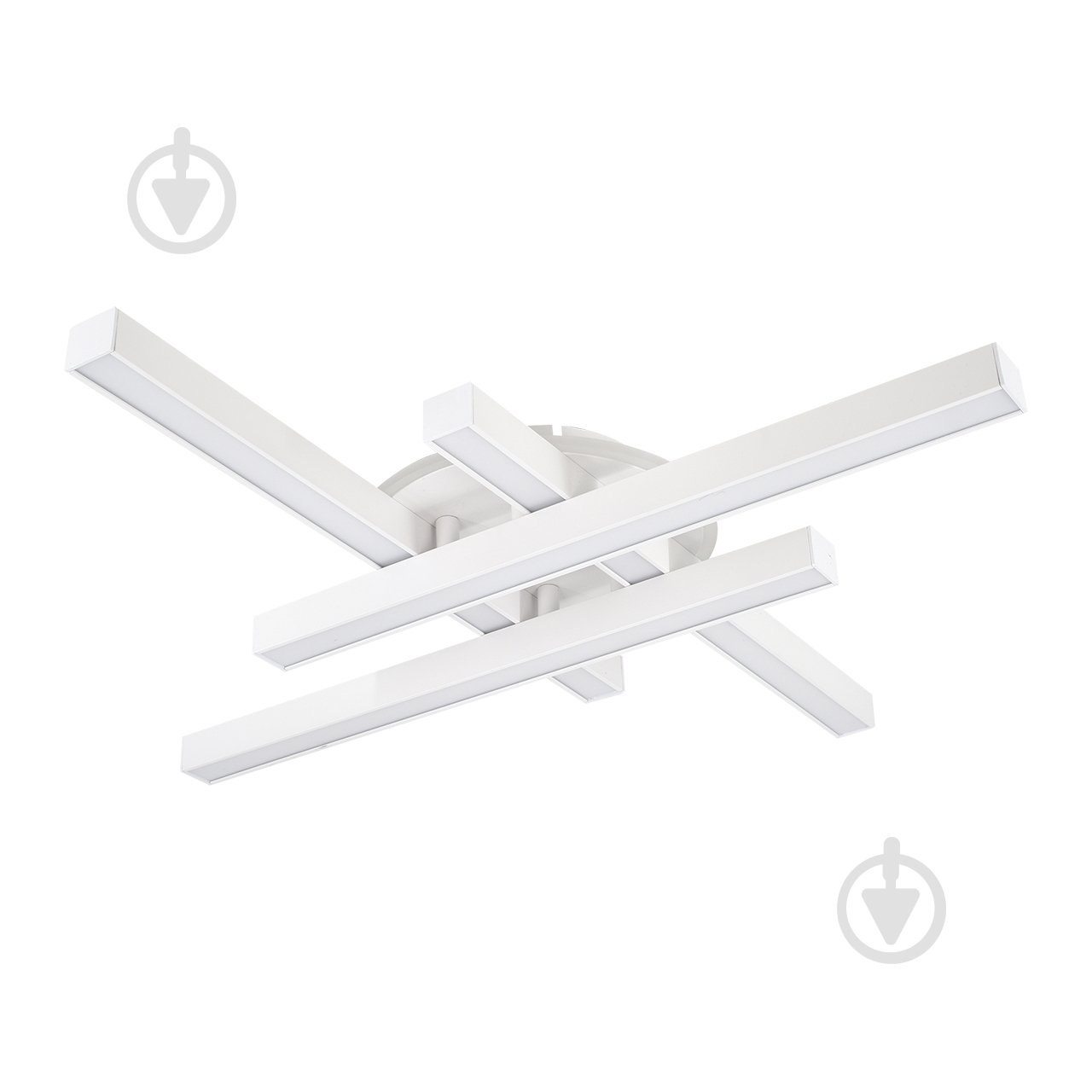 Люстра стельова NEW ARTIER Rainart-4-1 WH 75 Вт білий - фото 1